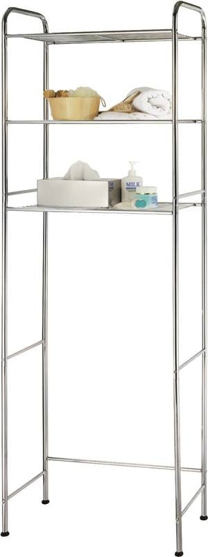 Bath Shelve Wire Chrome 3-tier