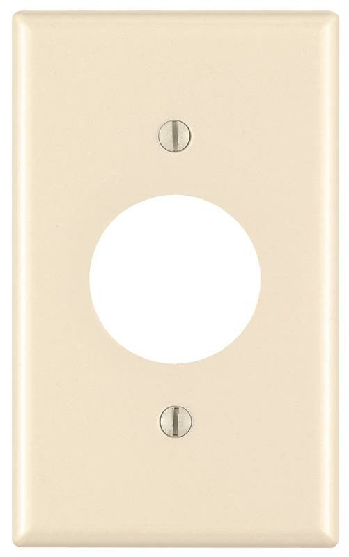 1-gang Single Outlet Plate Lt