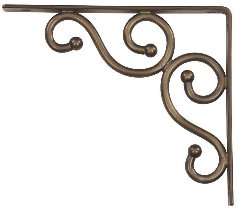 Bracket Shelf Dec 7x8in Bronze