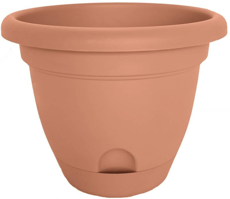 Planter 10in Terracotta Lucca