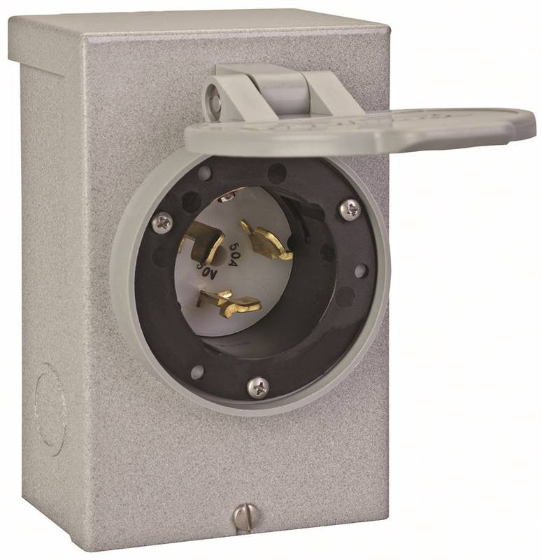 Inlet Box Generator Power 50a
