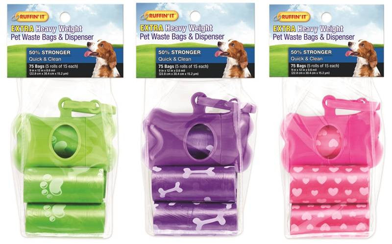 Bag Dog Waste W-disp 75ct