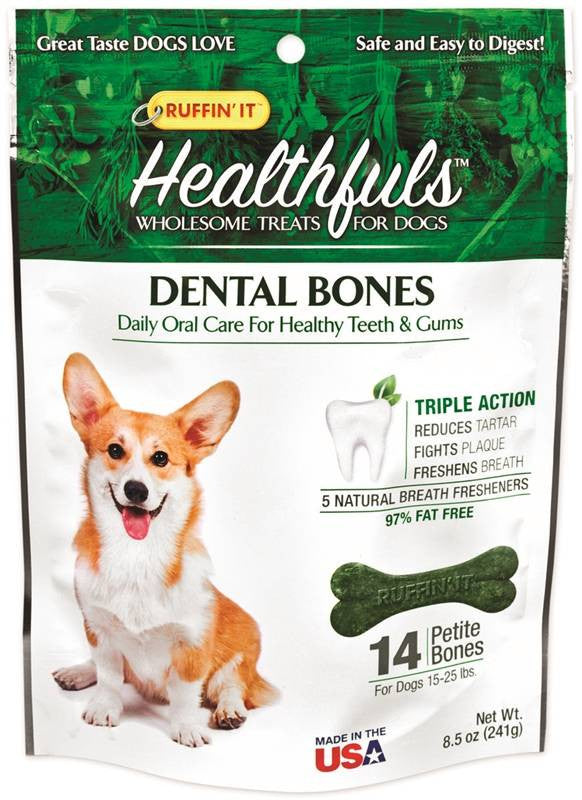 Treat Dental Bones Grn Petite