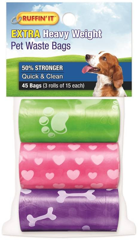 Bag Dog Waste Refill 45ct-3rll