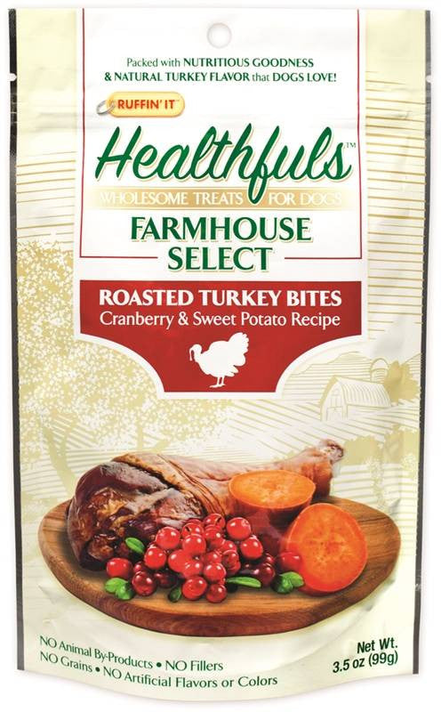 Treat Turkey Bites W-cran3.5oz