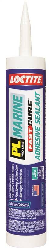 Adhesive Marine Pl Fast 10oz