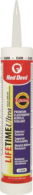 Caulk Acry Elstmrc Clr 10.1oz