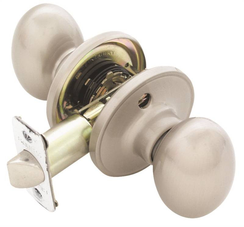 Passage Knob Sat Nic Egg 6way