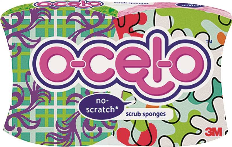O-cel-o Lite Duty Sponge Scrub