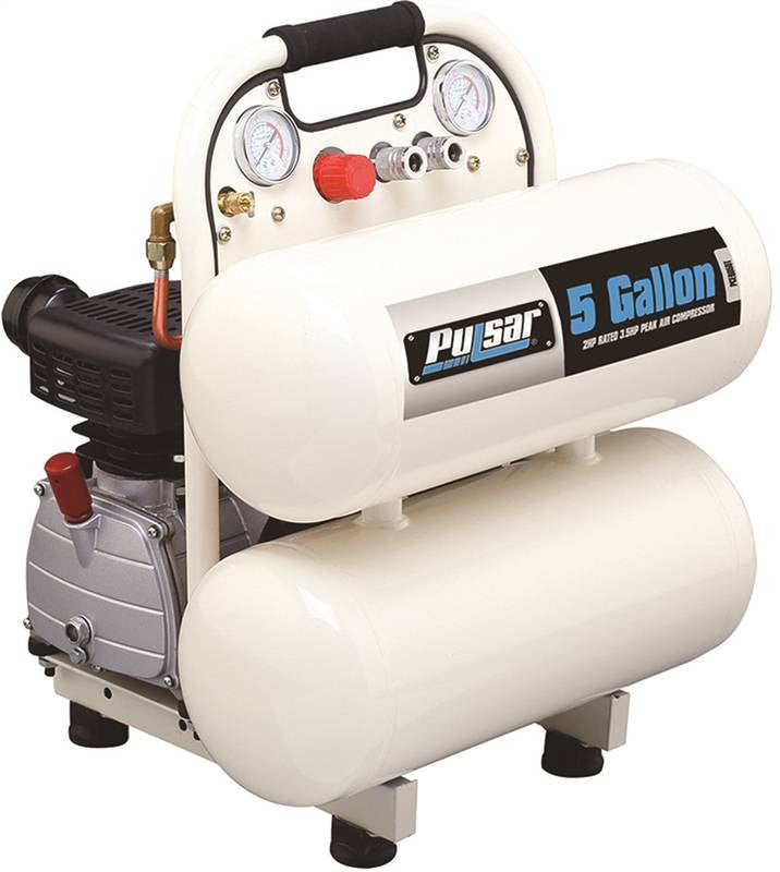 Compresr Air 5gal Twin Tank