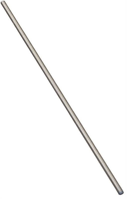 Steel Rod Thrd Zn Blu1-4-20x12