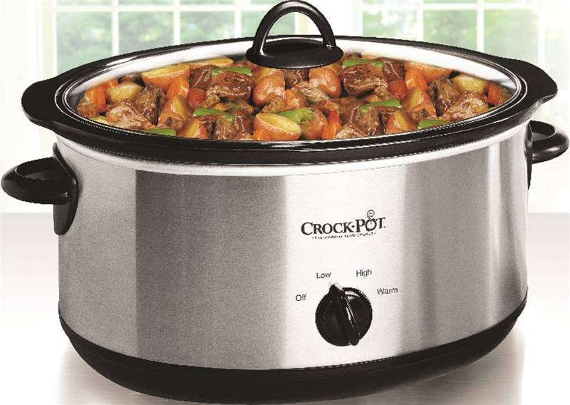 Cooker Slow Oval Manual Ss 7qt