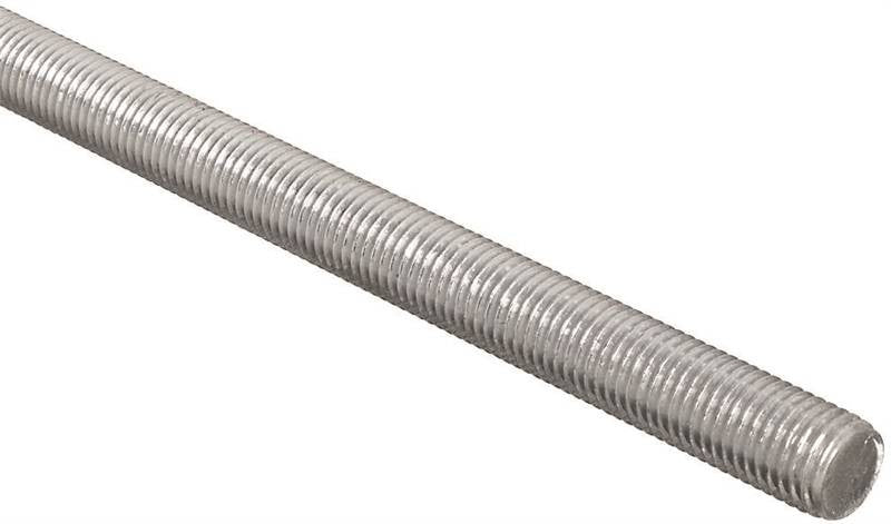 Steel Rod Thrd Zn Grn 7-8-9x24