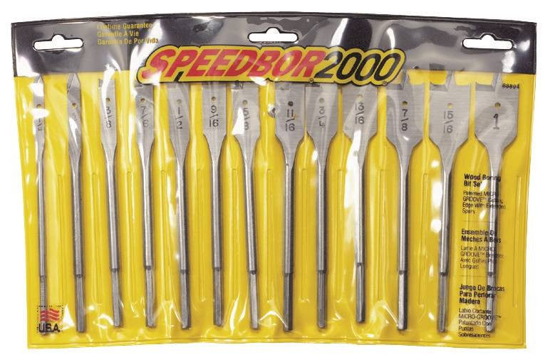 13pc Wood Boring Bit Set