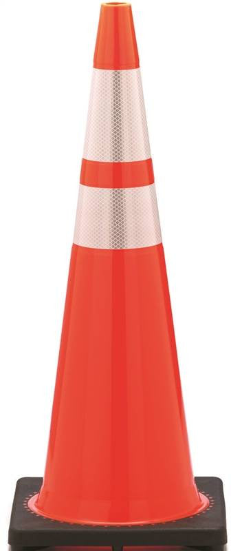 Cone Sfty 36in 12lb W-reflect