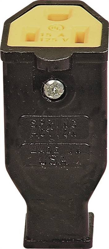Black Grounded Connector
