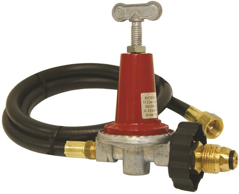 Hose & Reg 48in Hp 0-40psi