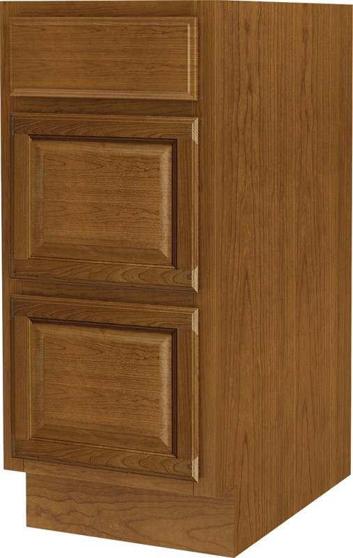 Kitchen Cabinet Base 3-dr 15in
