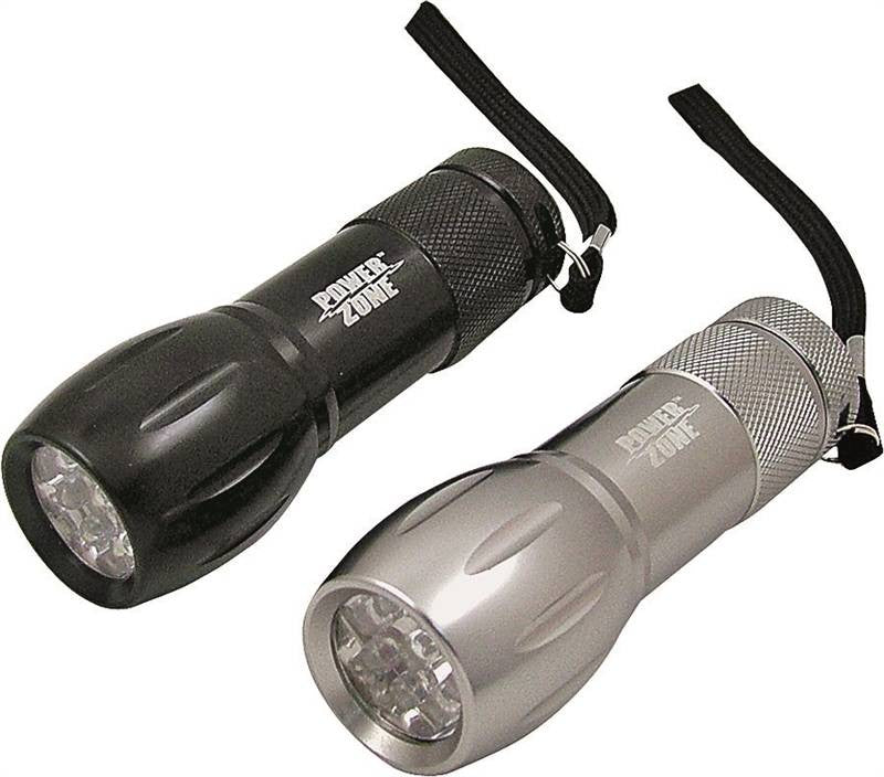 Flashlight 9led Aluminm W-3aaa