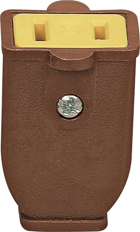 15a Brown Polarized Connector