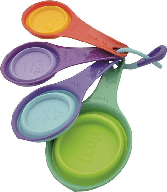 Cup Set Measuring Squish 4pc