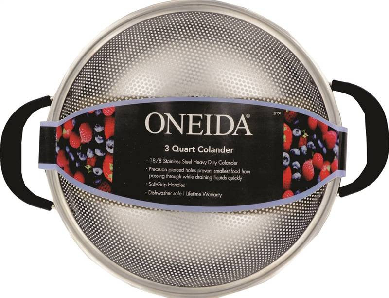 Colander Stainlesssteel 3quart