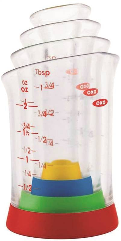 Beaker Set Mini Meausring 4pc