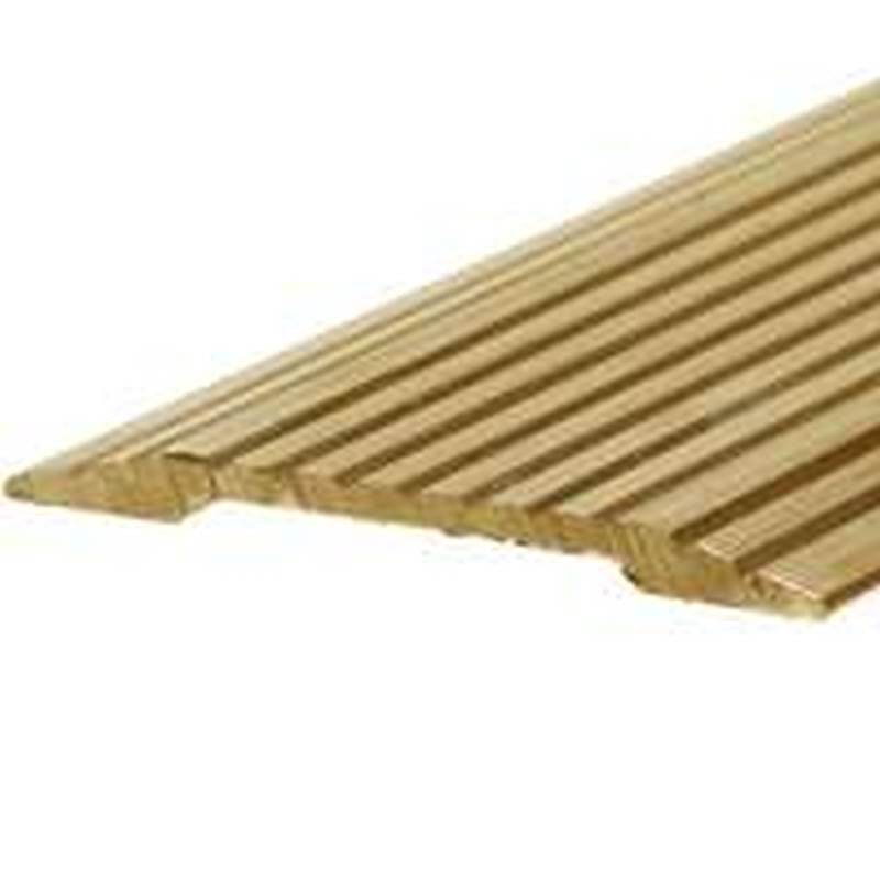 Binder Seam Fluted Gold 72in