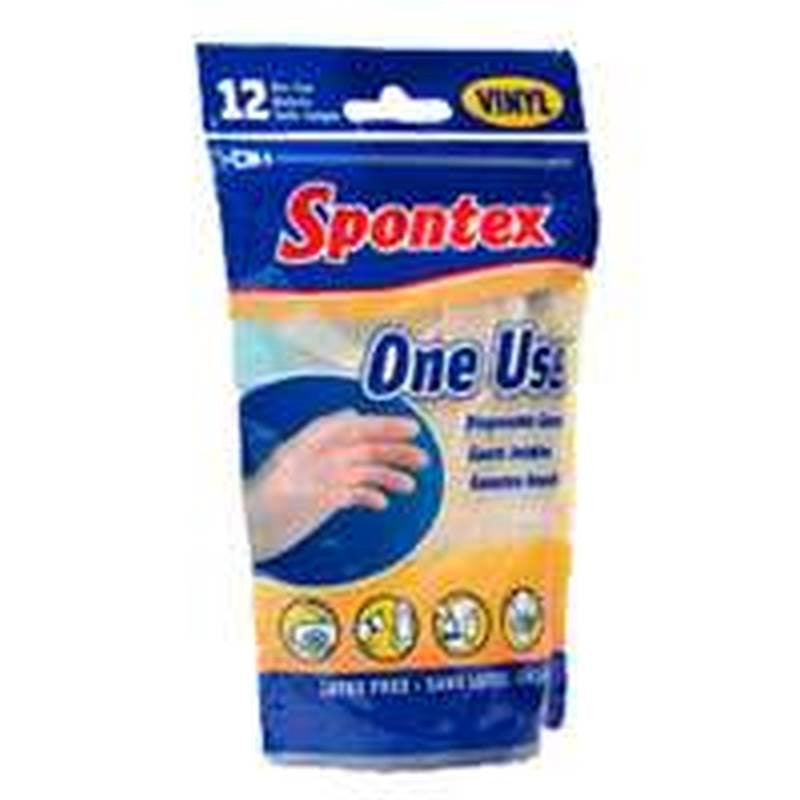Glove Latex Disposable 12 Pk