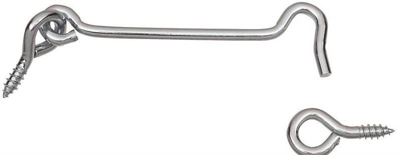 Hook-eye Steel 5in Brt Zinc