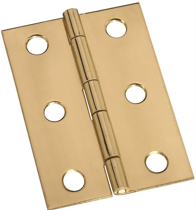 Hinge Cabinet Brd 2.5in Brt Br