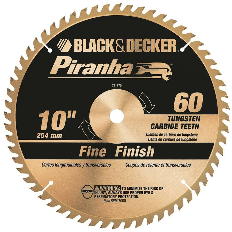 Circ Saw Blade 10in 60t