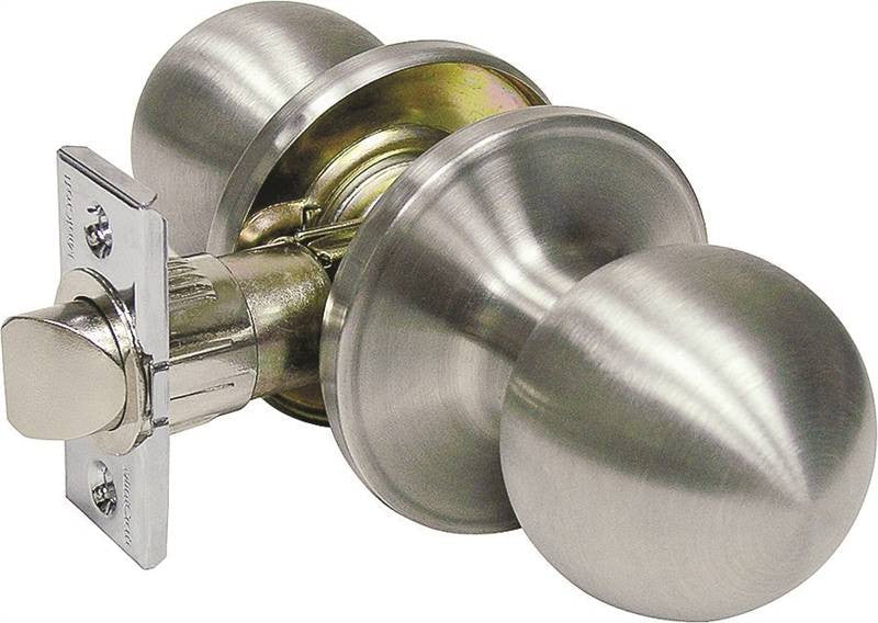 Passage Knob Ss Stl 6way Adj