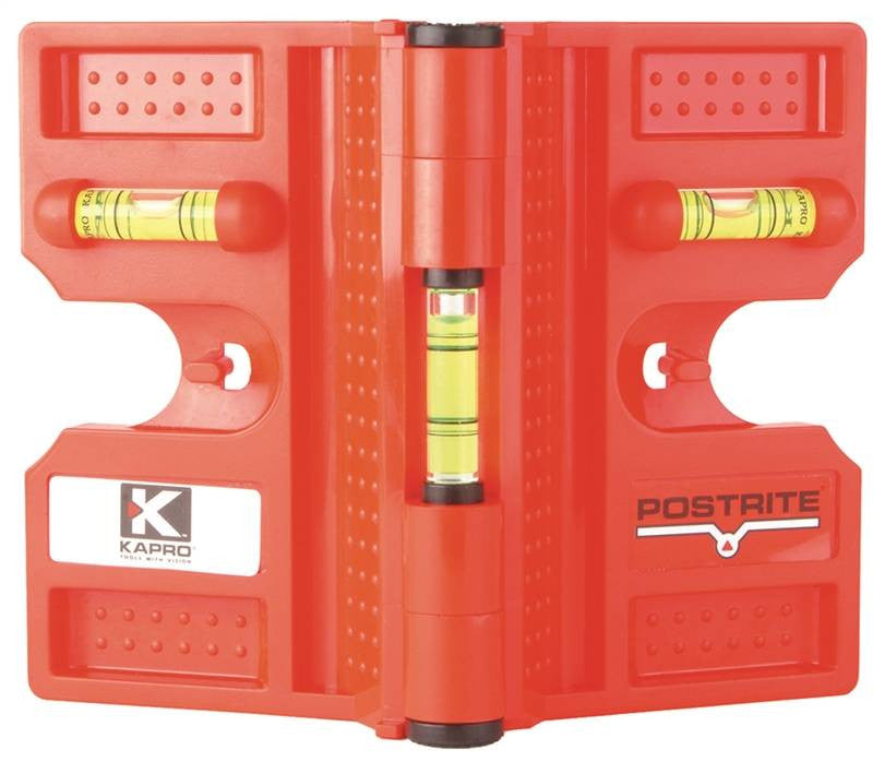 Level Post Red Magnetic Plstc