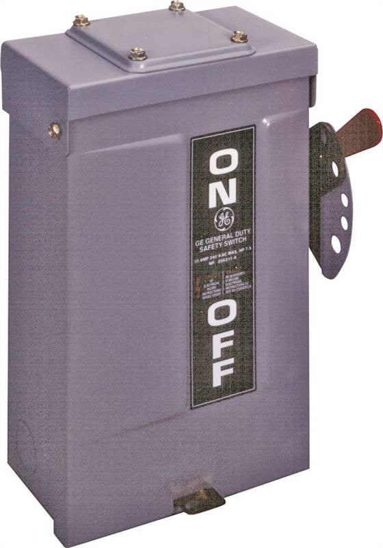 Switch Safety Outdr 2p 13r 30a