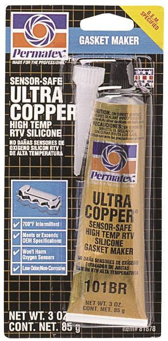 3oz Copper Hitemp Silc Gasket