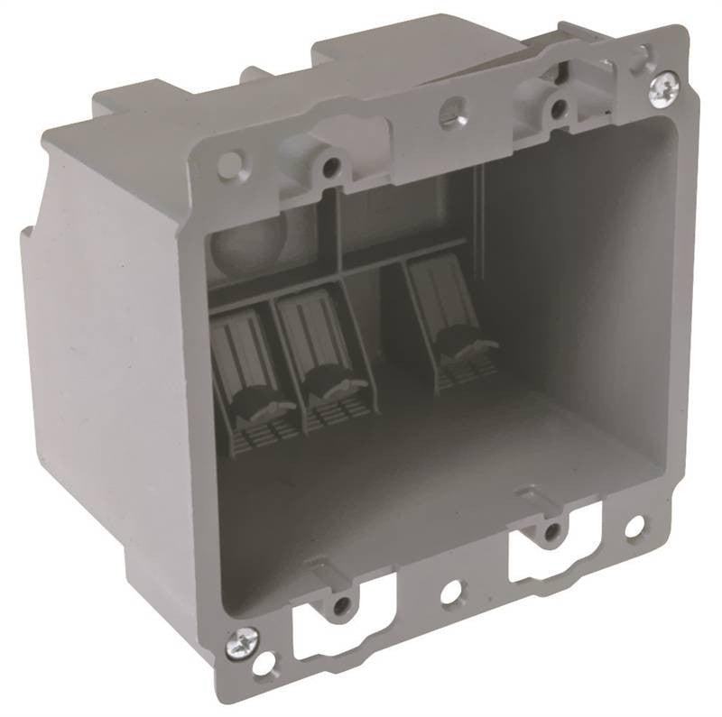 Box Outlet Pvc 2g Old Wrk Clmp