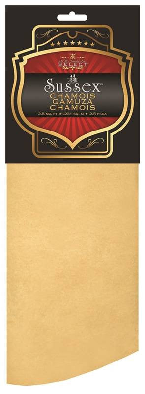 2.5 Sq Ft Leather Chamois