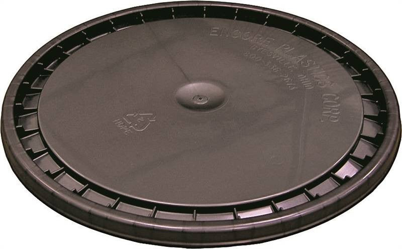 Paint Pail Lid Snapon Black 5g