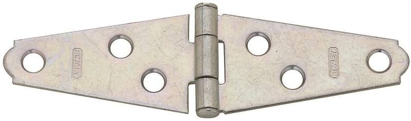 Hinge Strap Steel Ld 2in Zinc