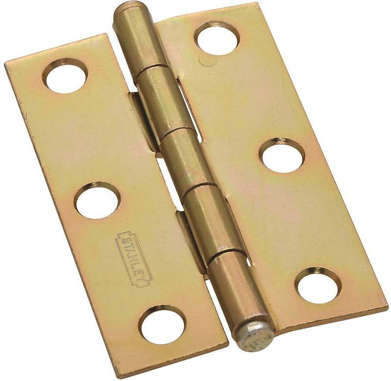 Hinge Cabinet Stl 2-1-2in Brs