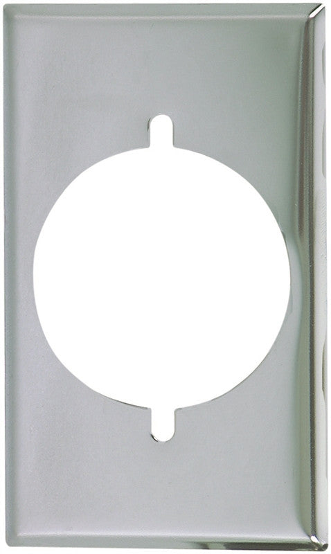 Wallplate 1g Rng-dryr Std Chrm