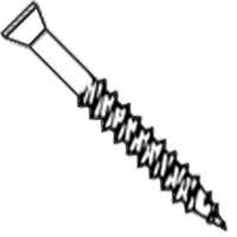Scrw Trim Sq Hd Blk 6x2-1-4