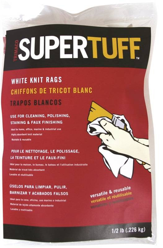 8oz White Painter Rags