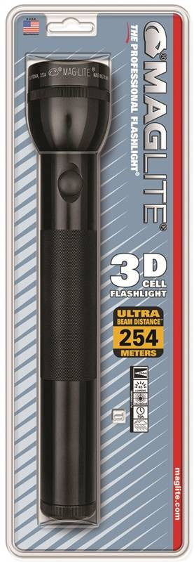 Flshlt Blk 3d-cell W-key Rg Hl