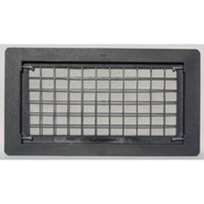 Open Air Grill Fndtn Vent Blk