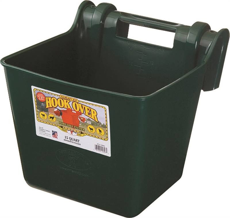 15qt Hook Over Feeder Green