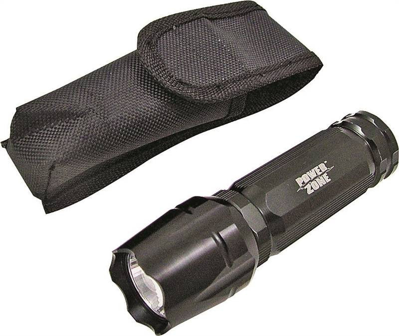 Flashlight Led3w Al W-3aaa Blk