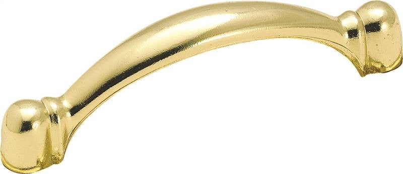 Pull Cabinet Bright Brass