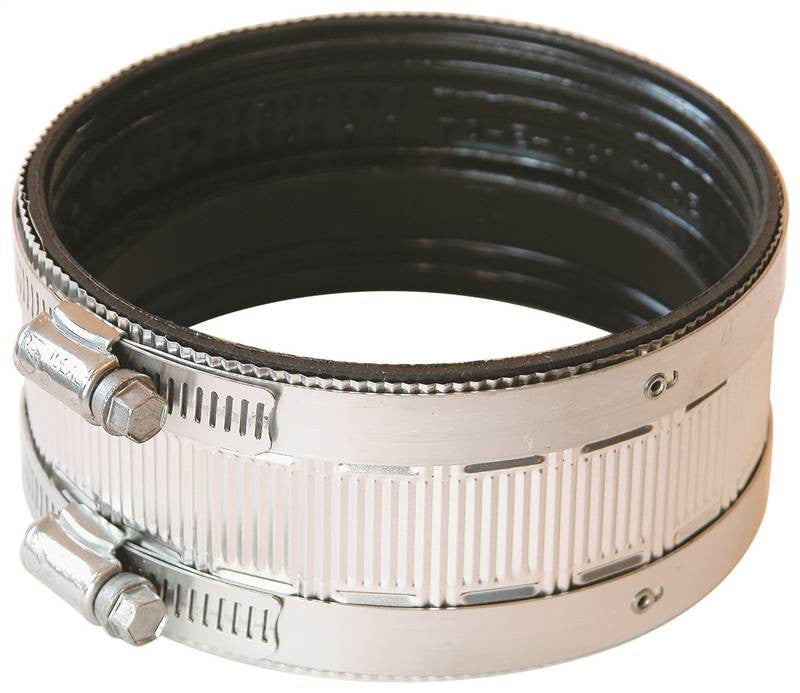 Coupling No Hub Ss 4in